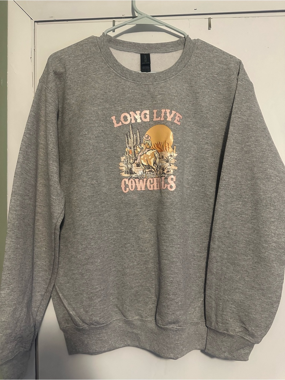 Gildan Gray Crewneck Sweatshirt